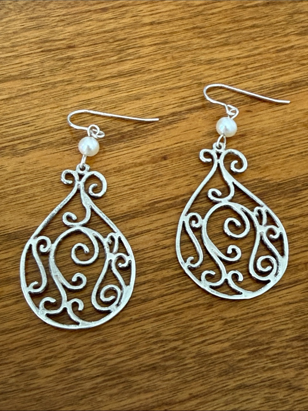 Sterling silver earrings